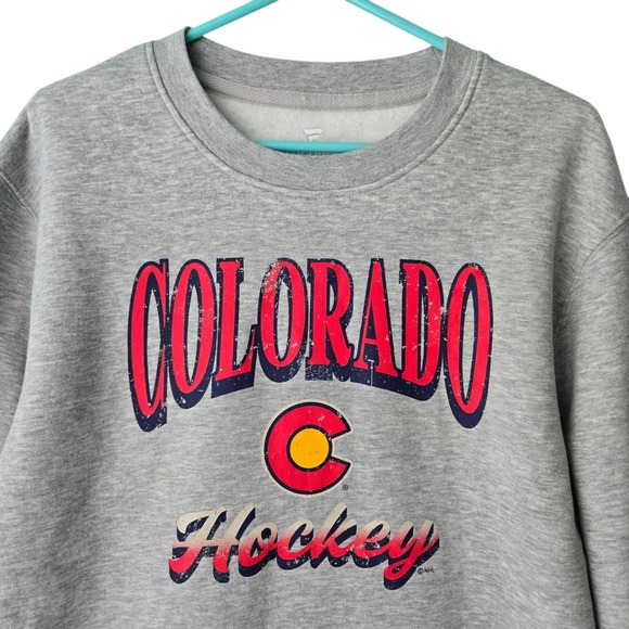 Fanatics Other - Fanatics Colorado Hockey Sweatshirt Mens XL Heather Grey Pullover